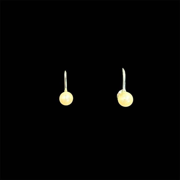 Avon Jewelry - Avon “Radiant pearlesque” Silvertone tonight Drop clip. Earrings NIB 2000